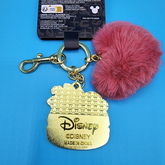 Loungefly Disney The Aristocats Marie Macaron Heart Pom Pom Multi Charm Keychain - Picture 6 of 10